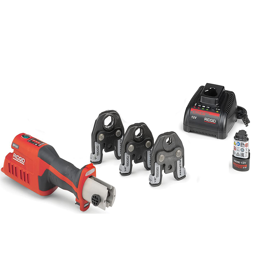 RIDGID RP 241 Kompakt-Presswerkzeug-Set